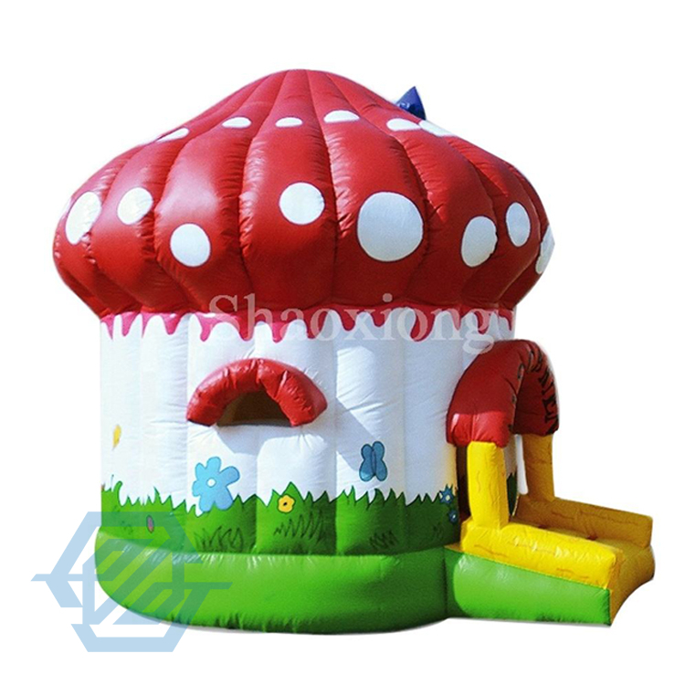 Jumpers Inflatable Mushroom Airbounce Jumping Air Houses Bouncy Castle Bouncer Castles Combo