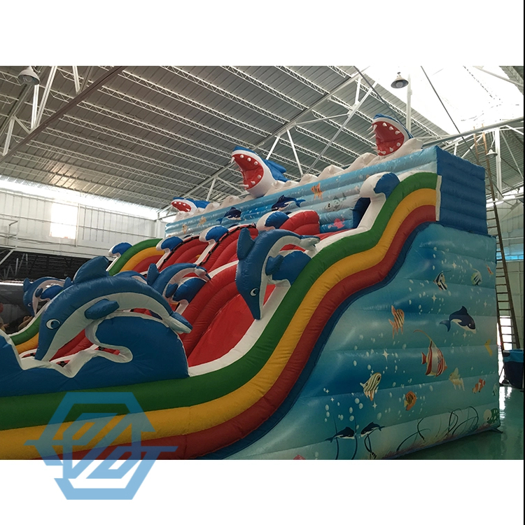 Large Underwater World Theme Bouncy Castle Park Bounce House