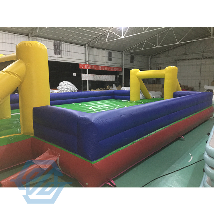 Airtight Inflatable Football Field Inflatable Soccer Pitch