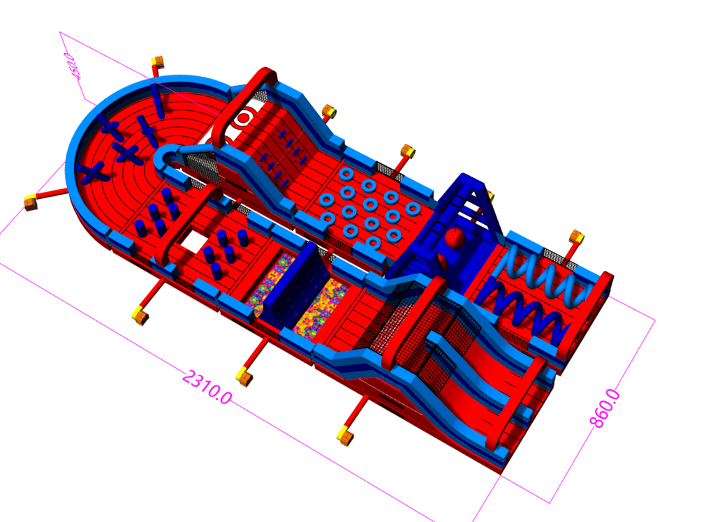 inflatable obstacle