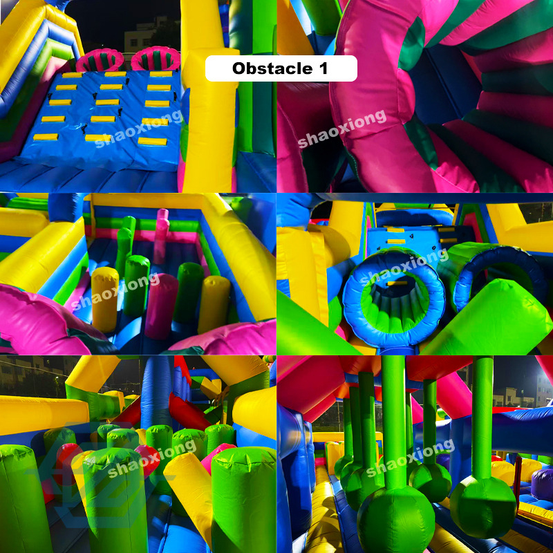  Inflatable Park Playground with Climbing Slide for Sale