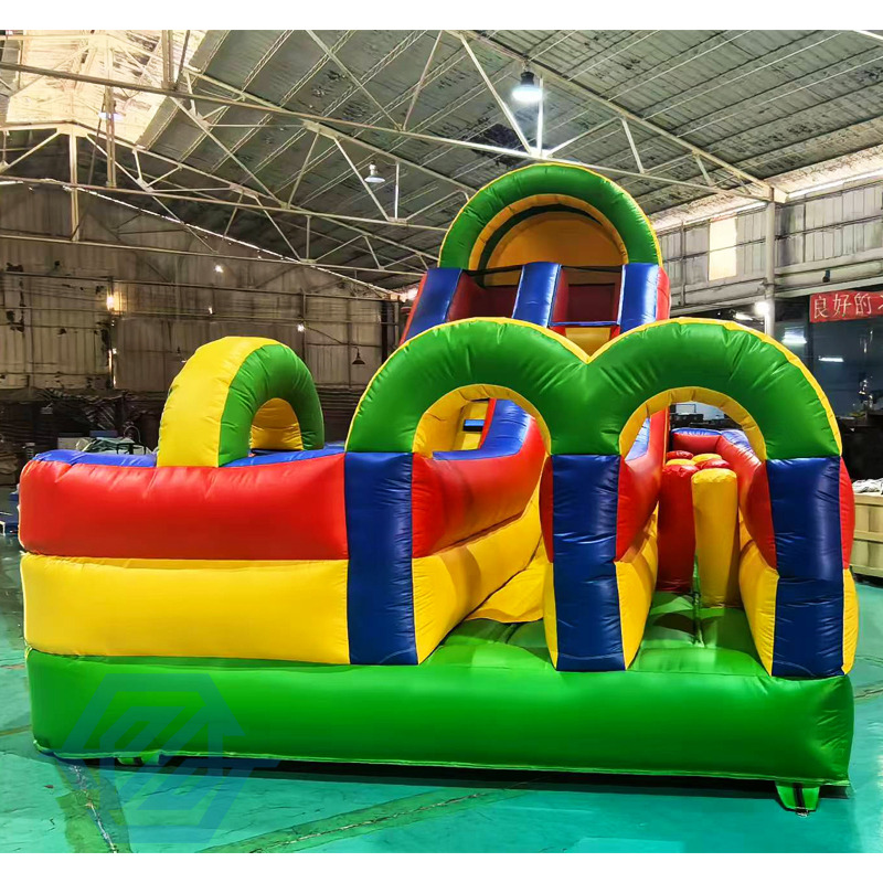 Inflatable Obstacle Couerse Bouce House with Slide for Kids