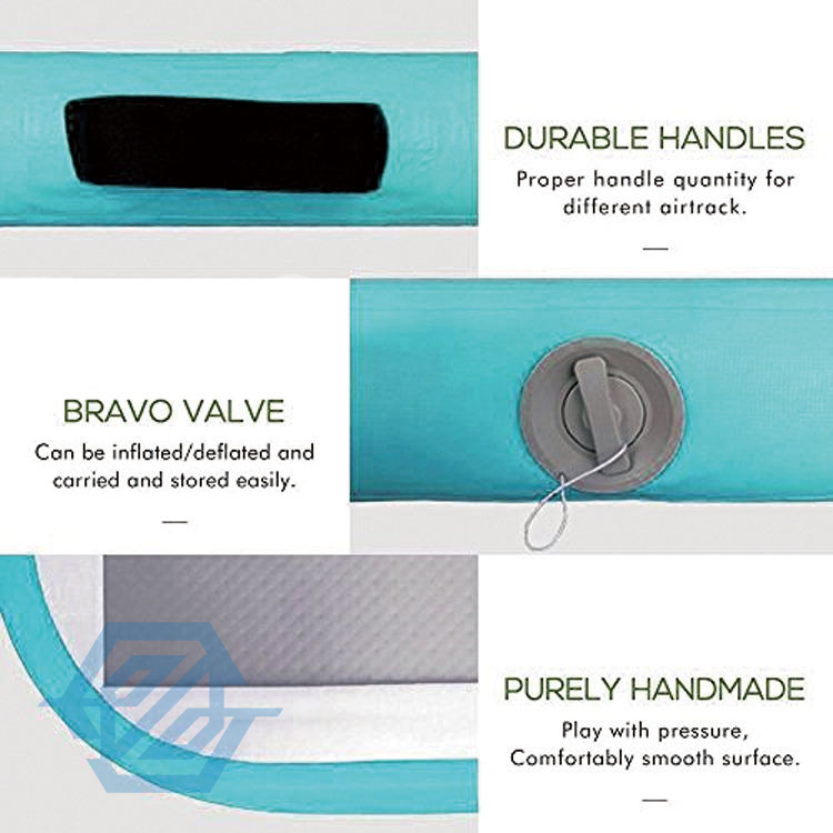 5 Piece Set Air Track Inflatable Training Tumbling Gymnastics Gym Mat