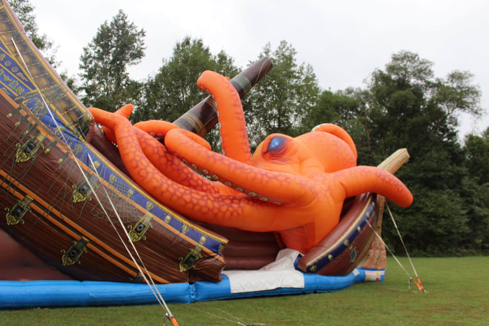 inflatable slide