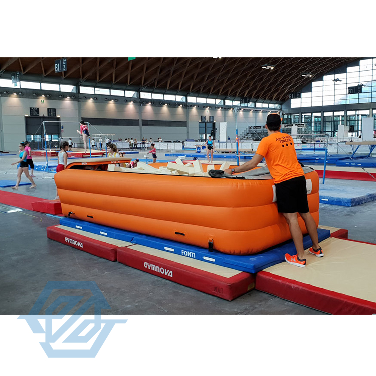 Air Track Gymnastics Bounce Inflatable Landing Pit Foam