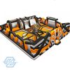  Large Inflatable Theme Park Obstacle Course Game for Amusement