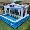 Outdoor Inflatable Pool Bar Backyard for Adults Party Tent