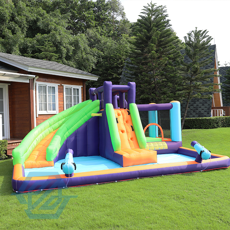 Inflatable House Bounce Jumping Castle Water Slides with Pool