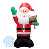 Custom Advertising Inflatables Christmas Santa for Decorations