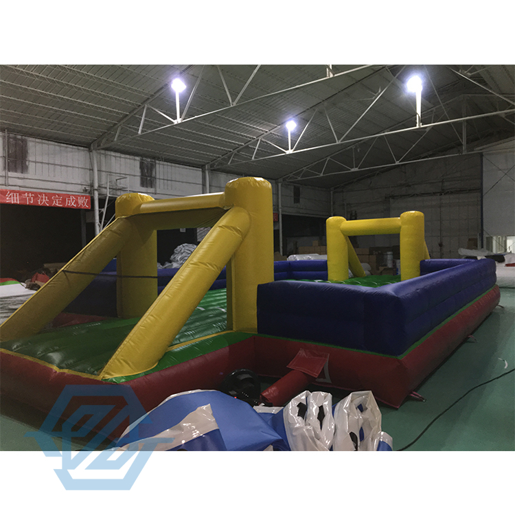 Airtight Inflatable Football Field Inflatable Soccer Pitch