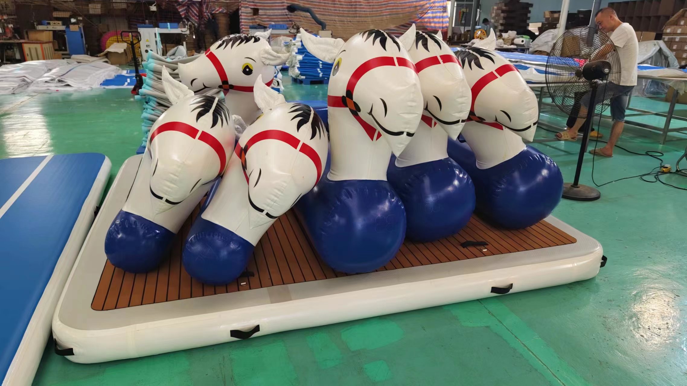 inflatable pony