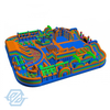  Large Inflatable Theme Park Obstacle Course Game for Amusement
