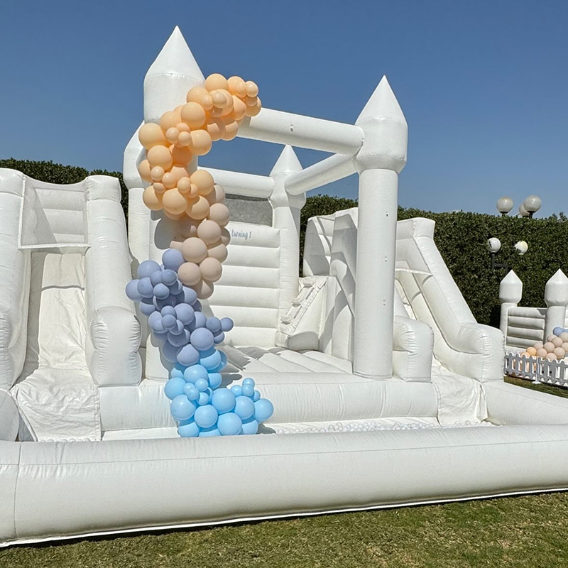 bounce house with Slide