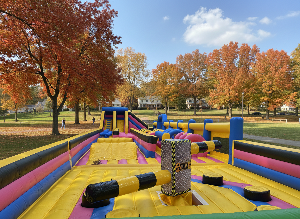 inflatable park playground