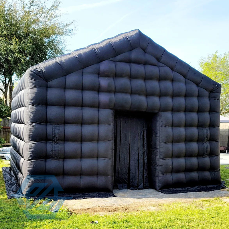 Commercial Event Black PVC Portable Backyard Party House