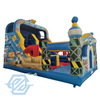 Inflatable Moonwalk Bounce House Castle with Slide Combo