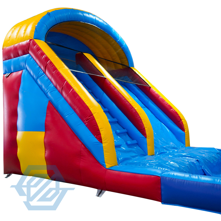 Factory Price Commercial Inflatable Water Slide with Pool