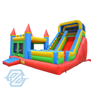 Commercial 8x7M Large Inflatable Bouncy House with Slide