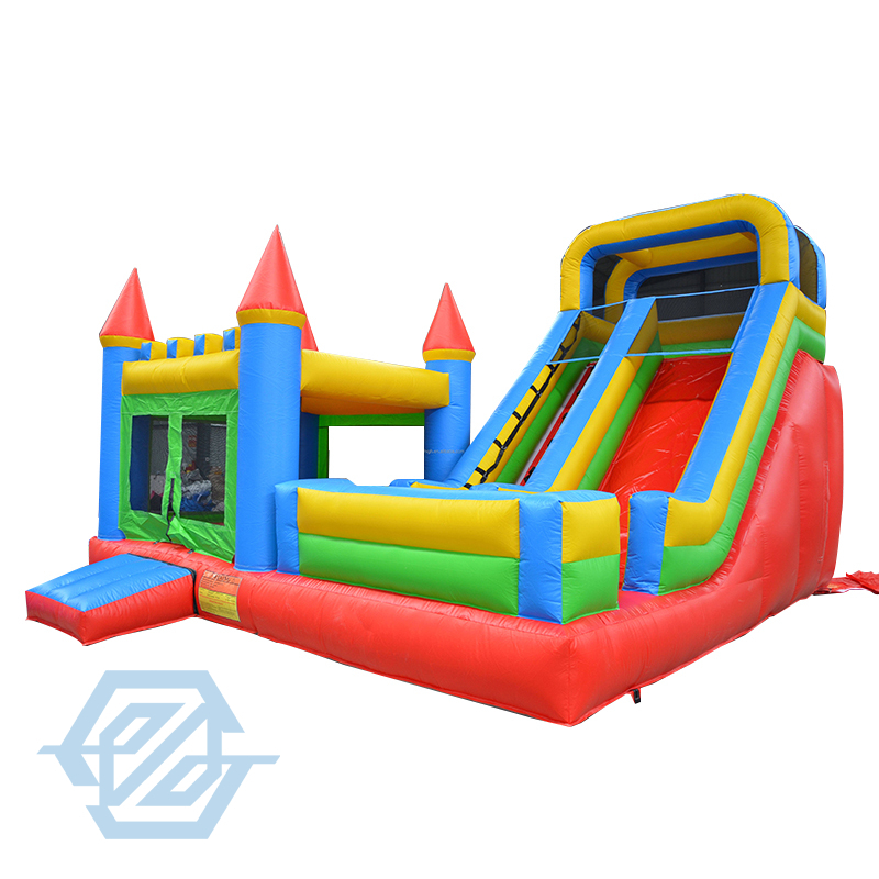 Commercial 8x7M Large Inflatable Bouncy House with Slide