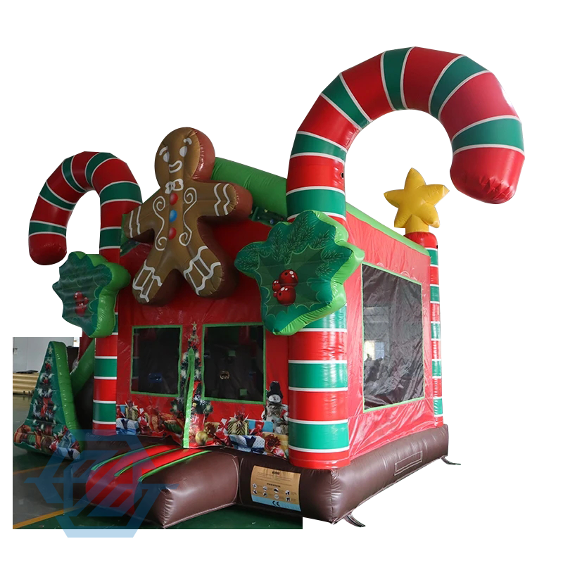 Inflatable Christmas Bouncer House Slide Rental Bouncy Castle