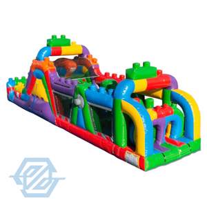 Inflatable Obstacle Couerse Bouce House Slide for Rent