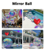 Inflatable Mirror Balloons for Christmas Decoration Party 