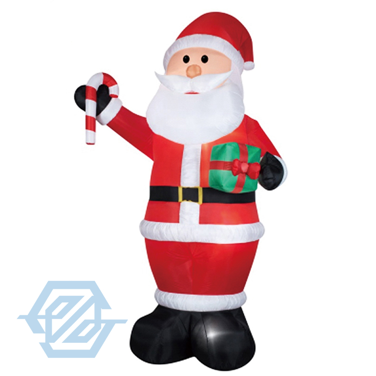 Custom Advertising Inflatables Christmas Santa for Decorations
