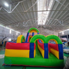 Inflatable Bouce House with Obstacle Slide for Kids