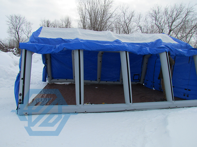 Waterproof Inflatable Mobile Hospital Tent Outdoor Medical Tent