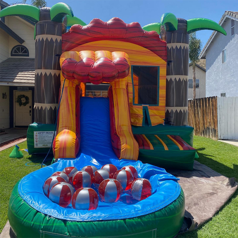 Inflatable castle