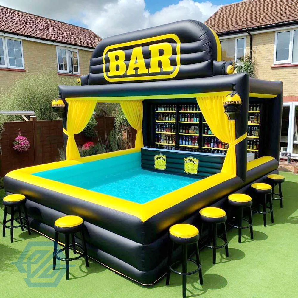 Outdoor Inflatable Pool Bar Backyard for Adults Party Tent