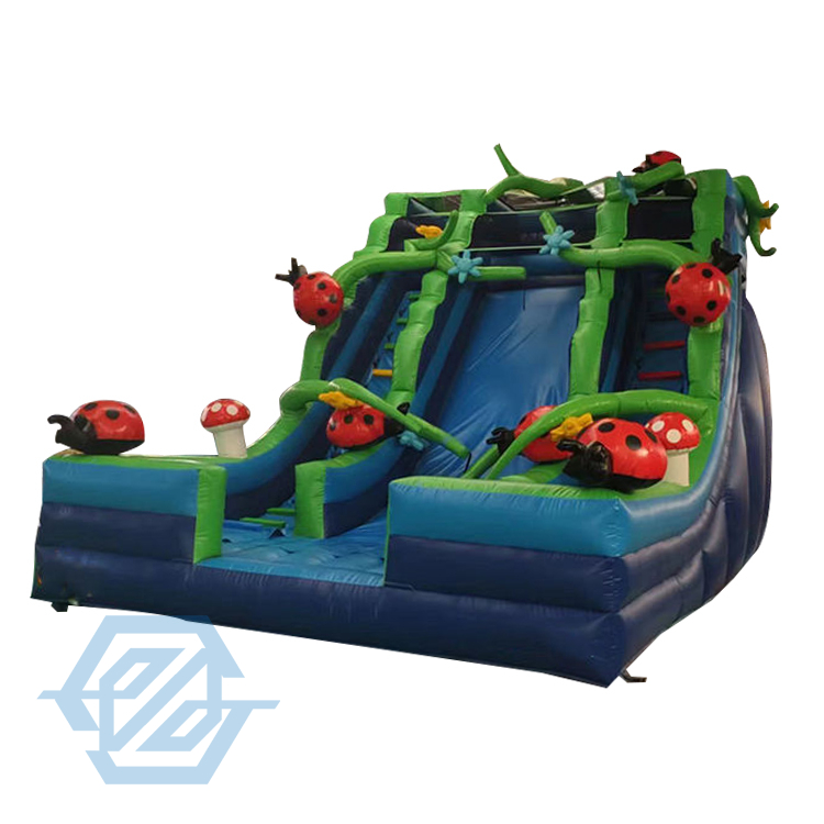 Inflatable Slide Forest Bounce Castle House Combo for Kids