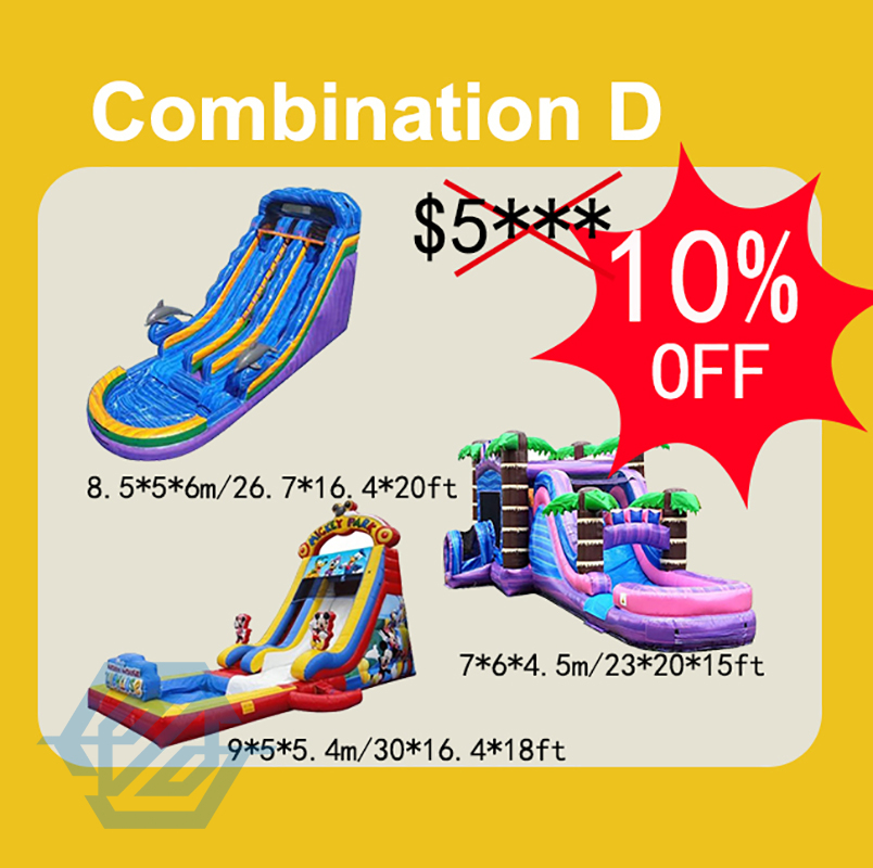 Commercial Combination Inflatable Bounce House for Rent