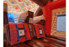 Inflatable Christmas Gingerbread Bounce House Dry Slide Rent