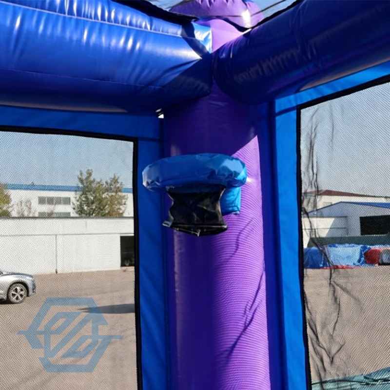 nflatable K-PoP Demon Bounce House with Slide Detachable Pool Combo