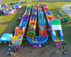 Commercial Outdoor Inflatable Bouncer Sport Games Obstacle Course