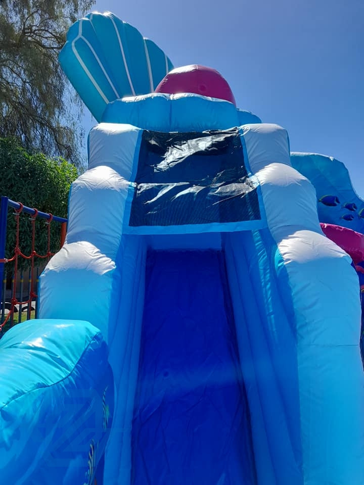  Meerjungfrau Inflatable Ocean Mermaid Playground Bouncy Castle