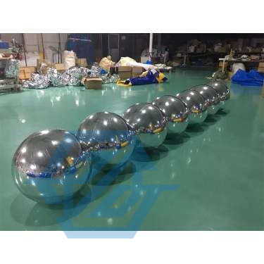 Giant Inflatable Mirror Ball For Christmas Wedding Party Decoration