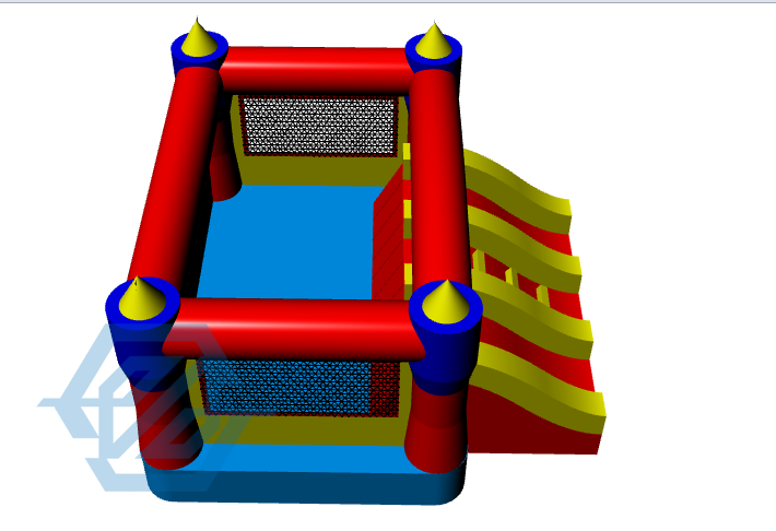Inflatable Bounce House Bouncy Castle Jumping Slide Combo