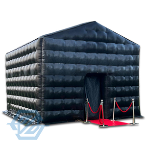 Commercial Event Black PVC Portable Backyard Party House