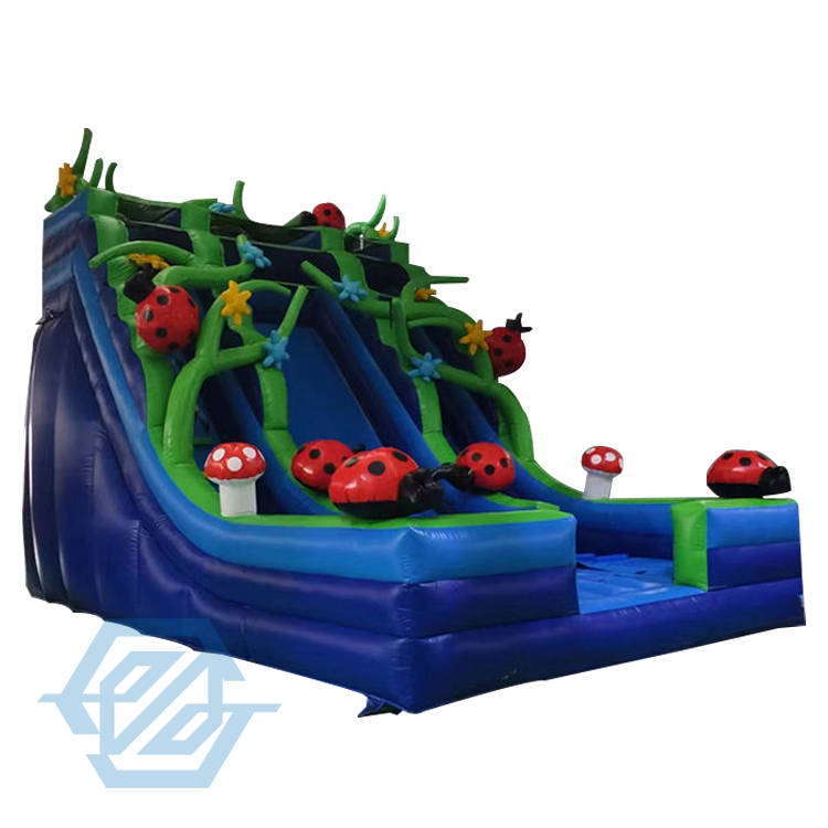 Inflatable Slide Forest Bounce Castle House Combo for Kids