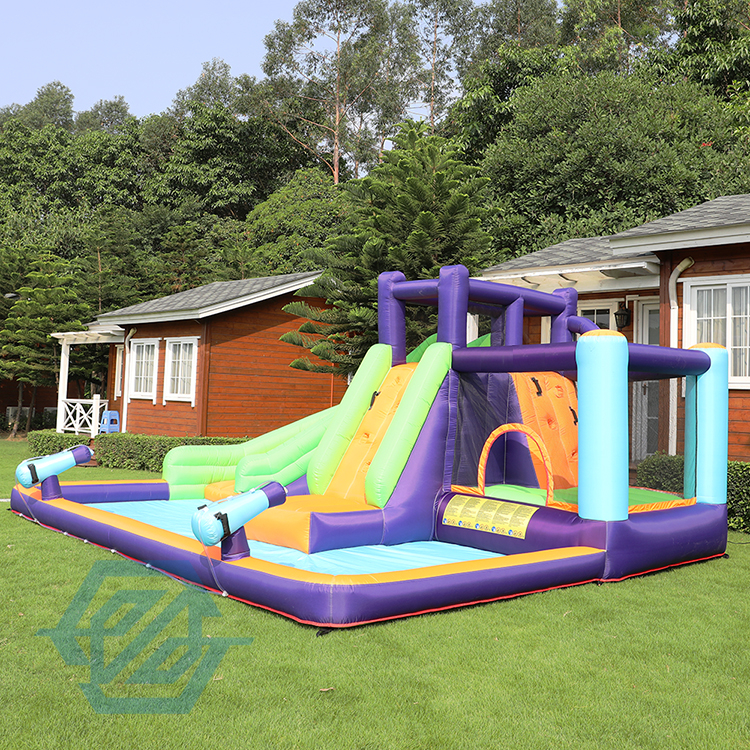 Inflatable House Bounce Jumping Castle Water Slides with Pool