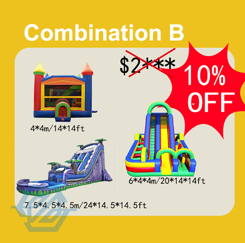 Commercial Combination Inflatable Bounce House for Rent