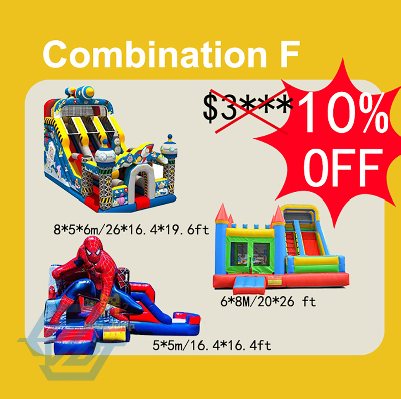 Commercial Combination Inflatable Bounce House for Rent