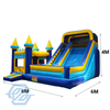 Hot Sale Inflatable Bouncy House Jumping Castle with Slide