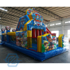 Commercial Kids Inflatable Patrol Castle Slide Combo Playground
