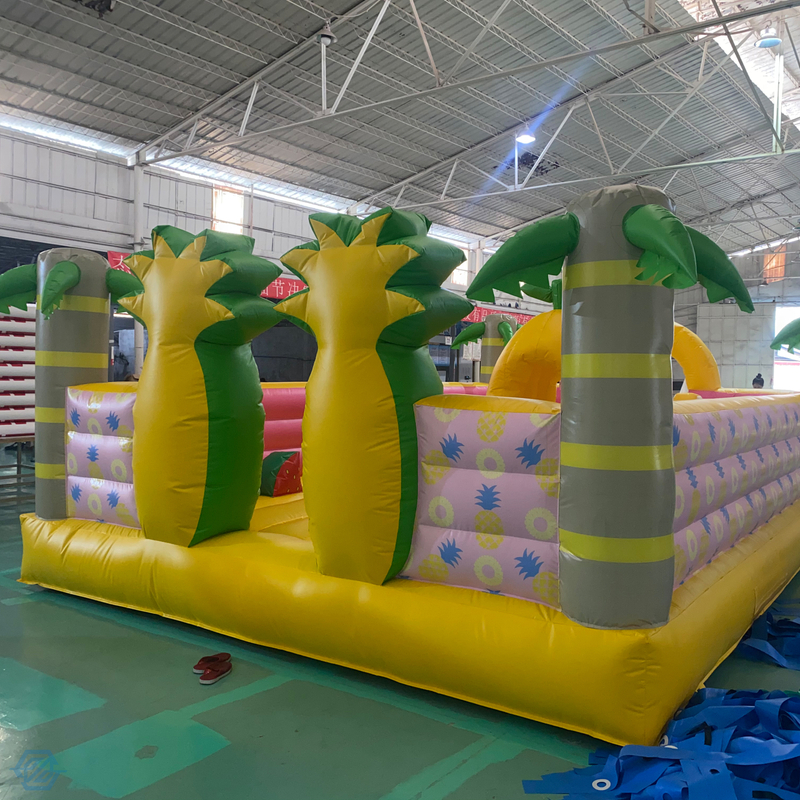 Fruit Theme Inflatable Playground Amusement Park Bounce Castle for Kids