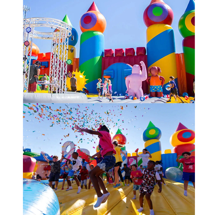 inflatable playground