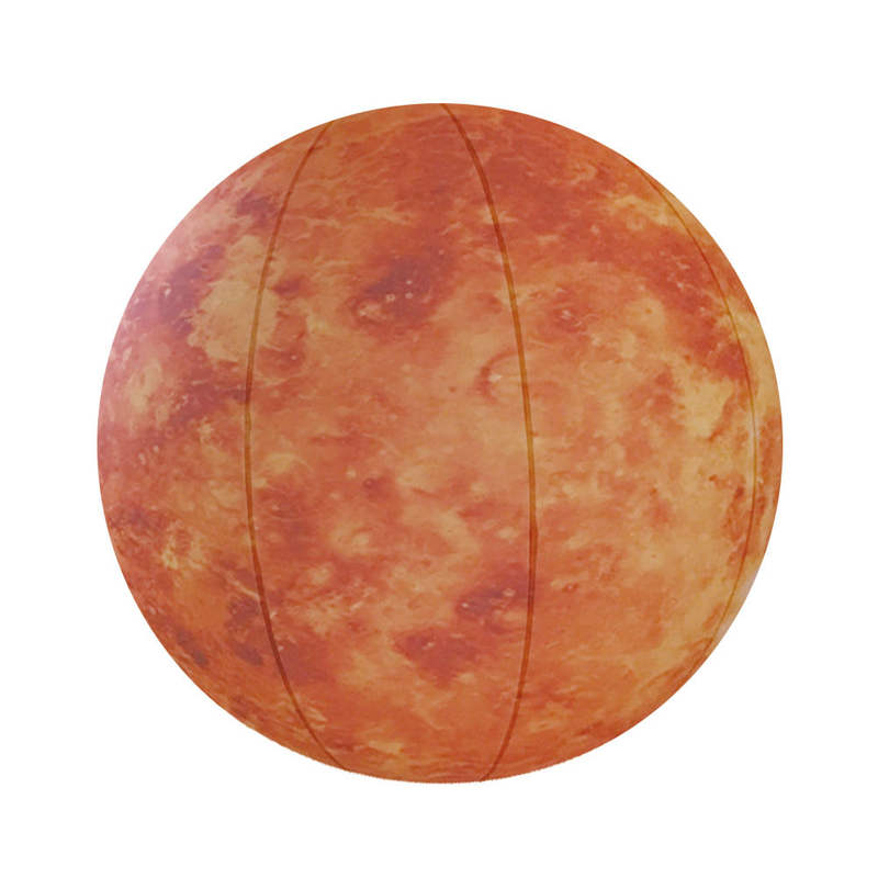 Giant Advertising Inflatable Moon Balloon Model With Led Light