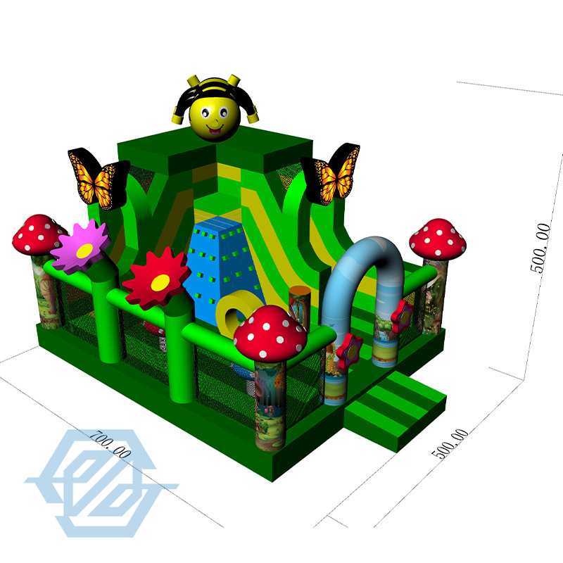 Outdoor Animal Themes Playground Bouncy Castle for Kids